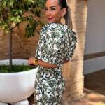 Conjunto Manga Campana Olivo Verde