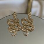 Pendientes Serpiente Dorados