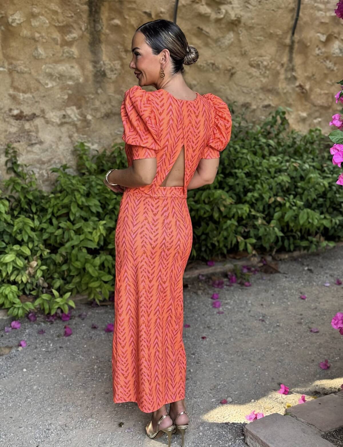 Conjunto Espiga Naranja Coral - Imagen 4
