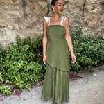 Vestido Monedas Verde