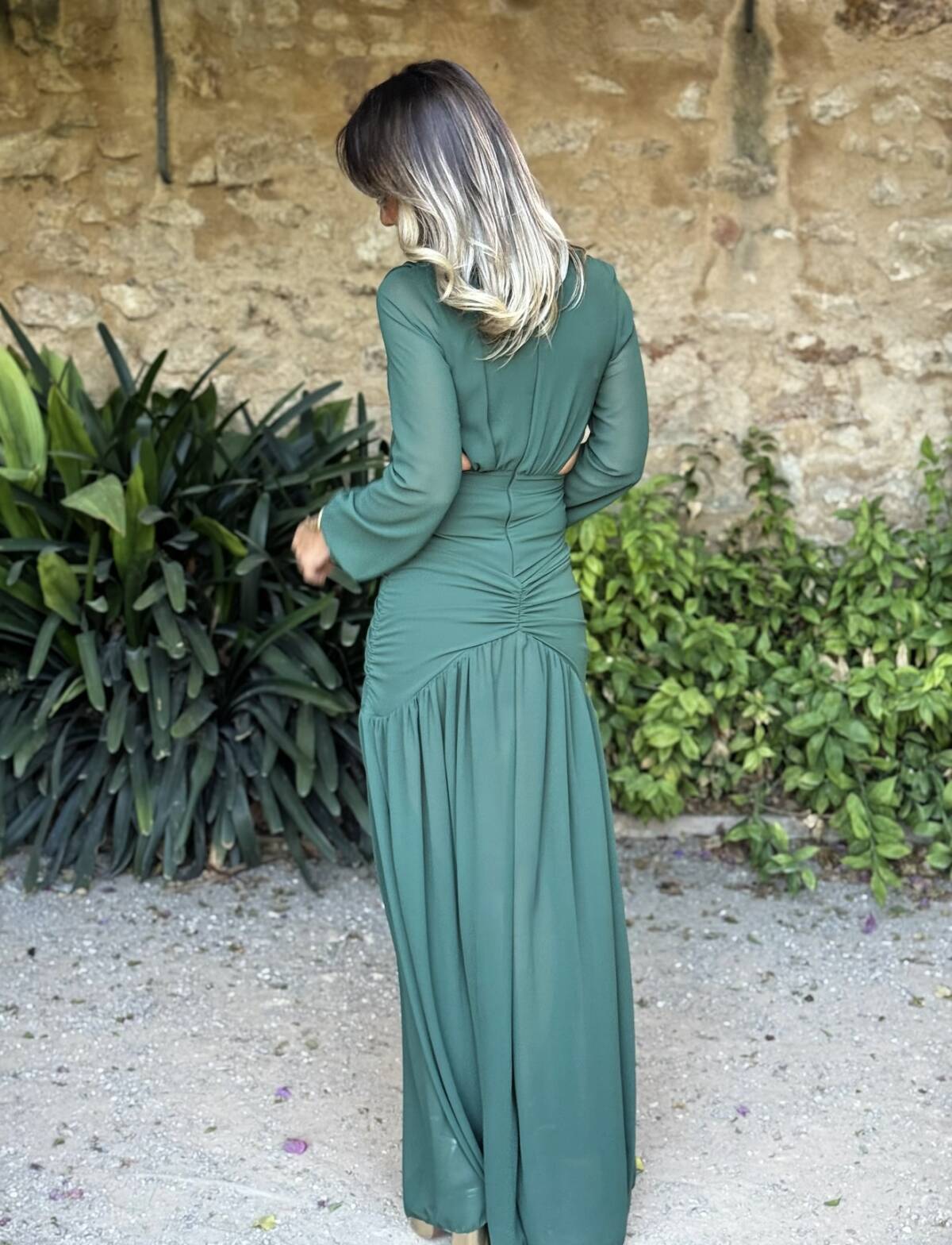 Vestido Maya Verde - Imagen 5