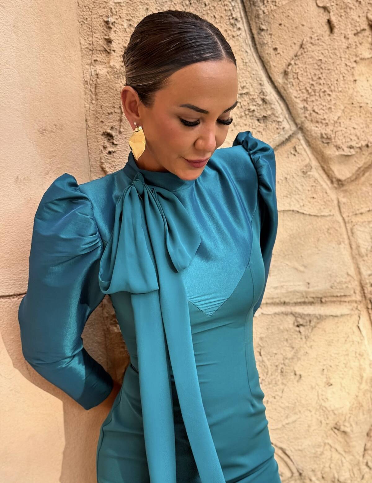 Vestido Siena Petróleo - Imagen 1