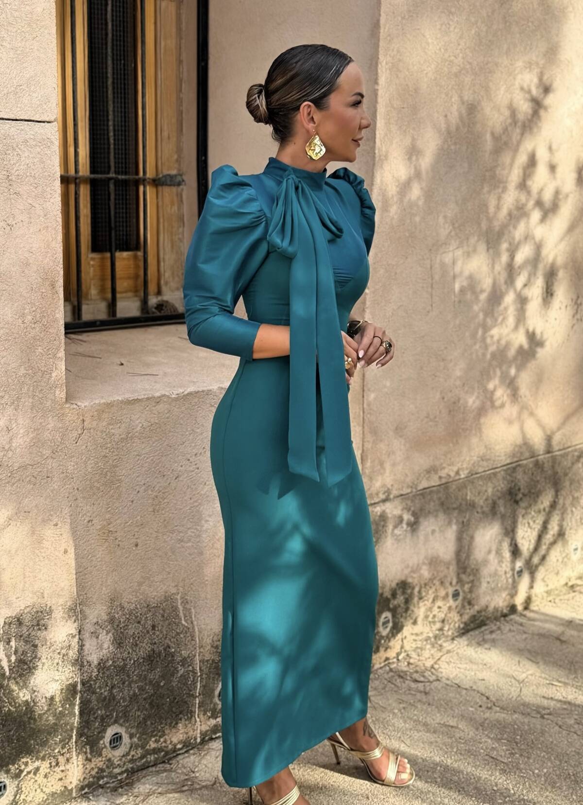 Vestido Siena Petróleo - Imagen 2