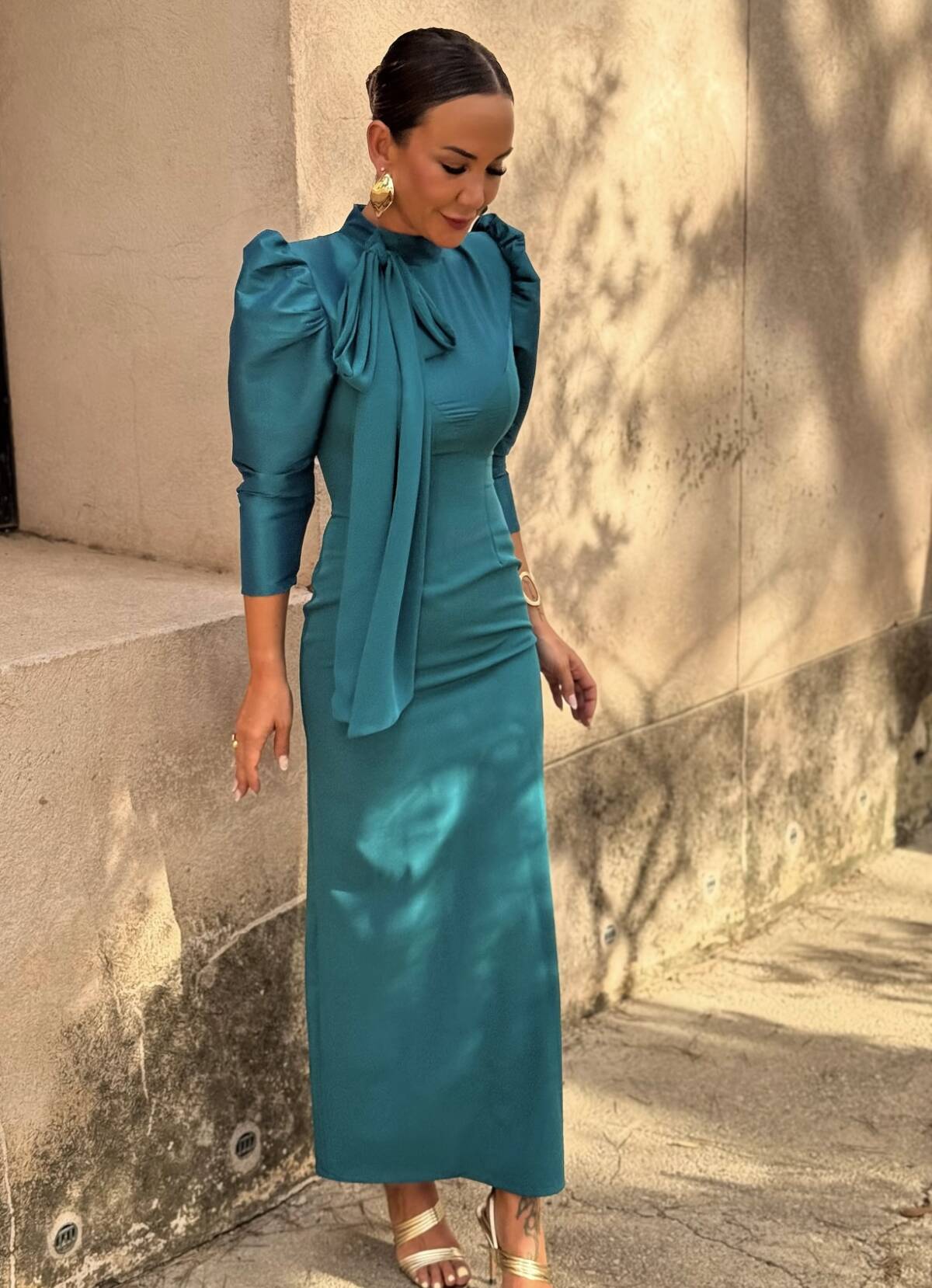Vestido Siena Petróleo - Imagen 4