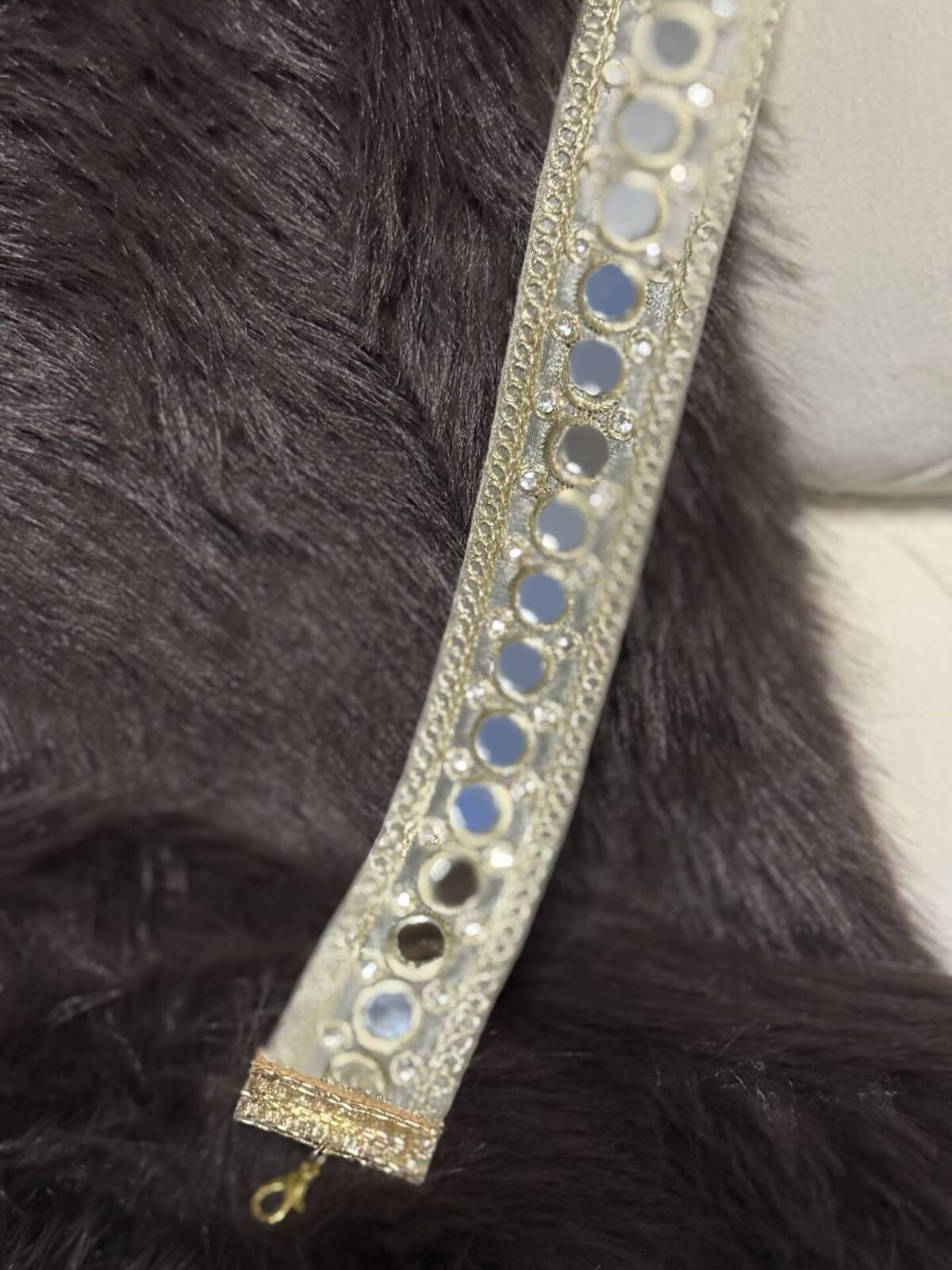 Chocker Espejo Dorado - Imagen 3