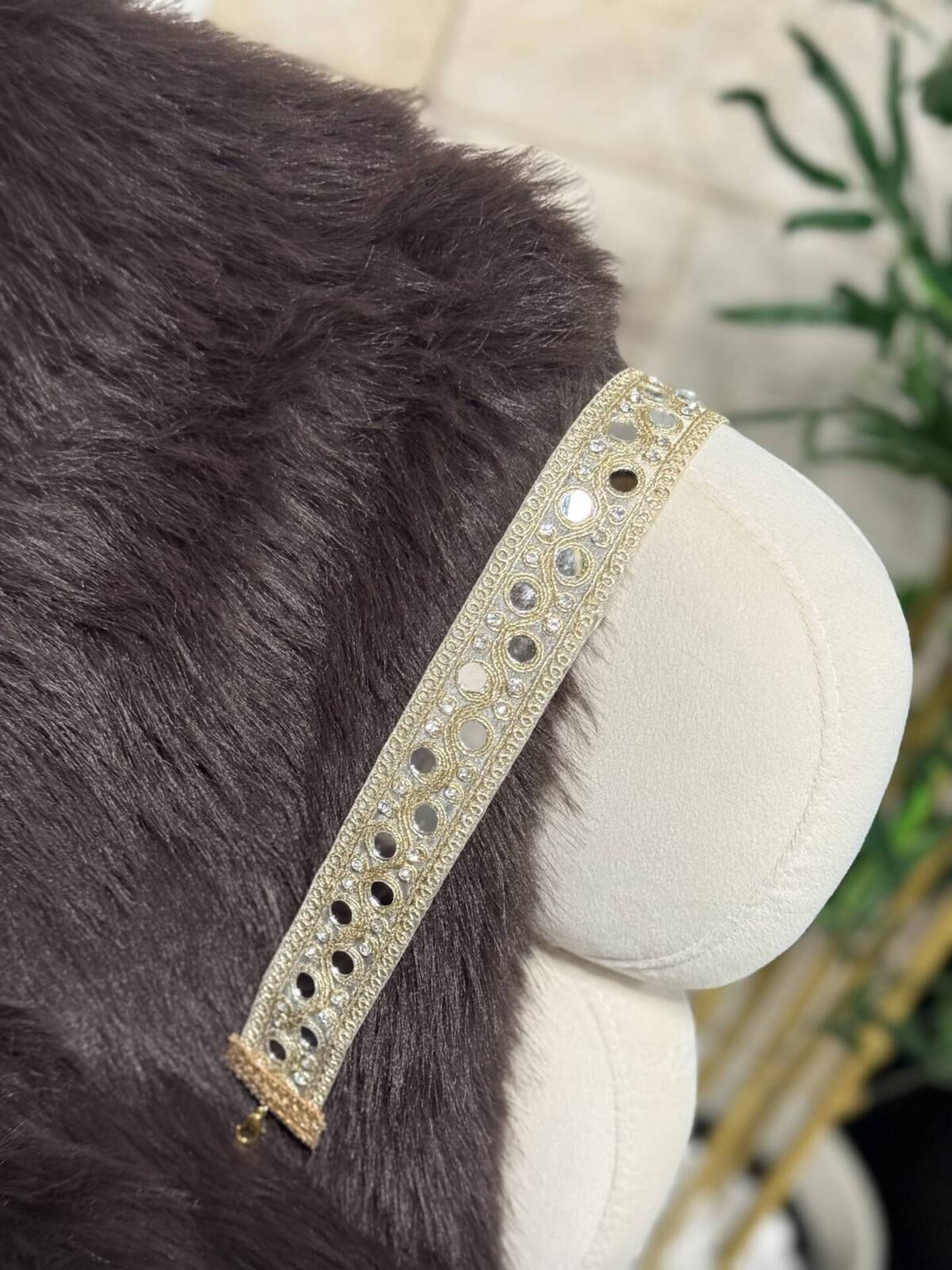 Chocker Espejo Dorado - Imagen 5