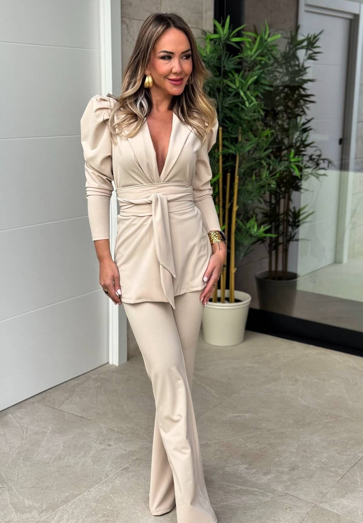 Conjunto Fajín Beige - Imagen 9