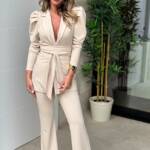 Conjunto Fajín Beige