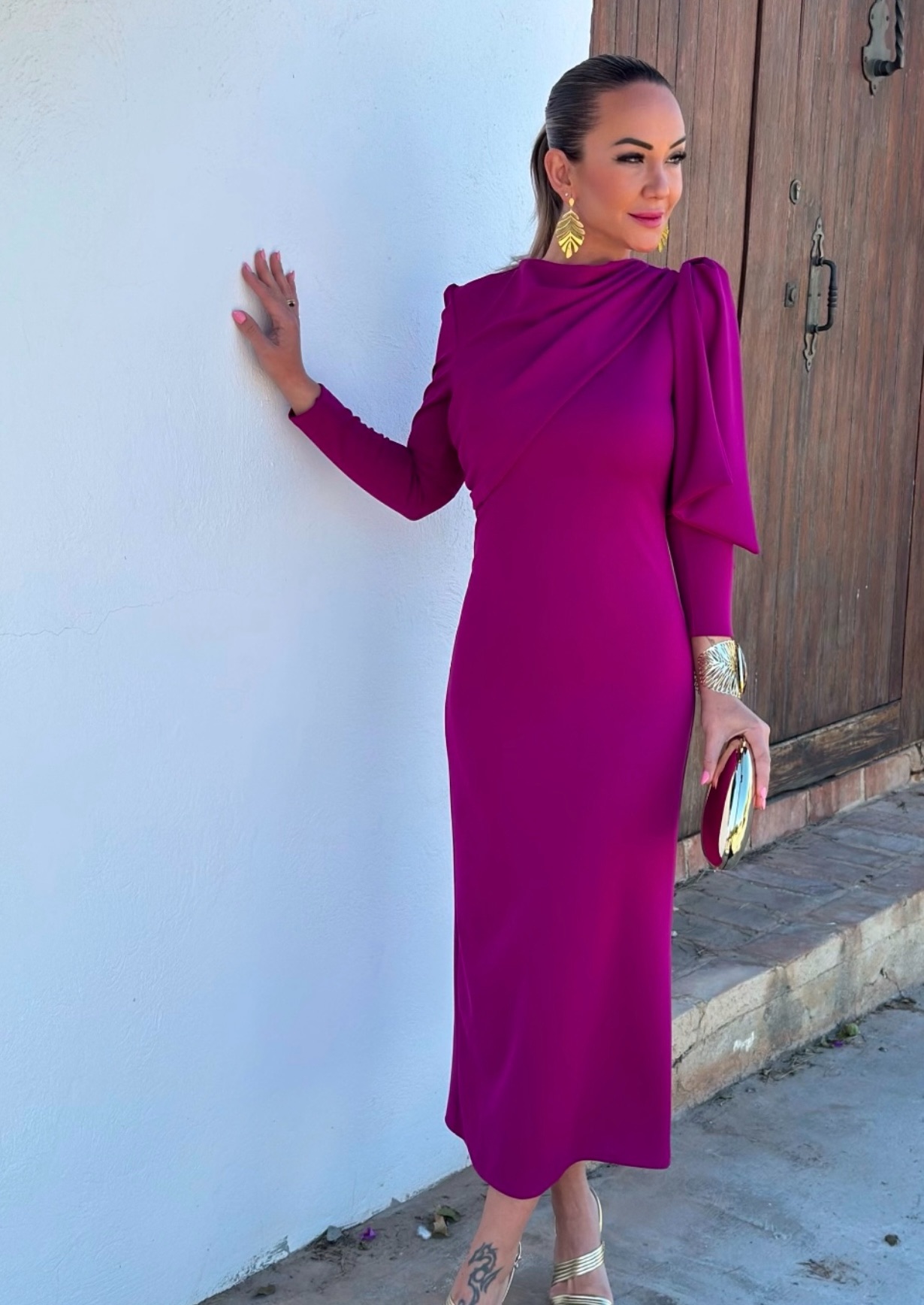 Screenshot Vestido Lazada Hombro Buganvilla - Imagen 1