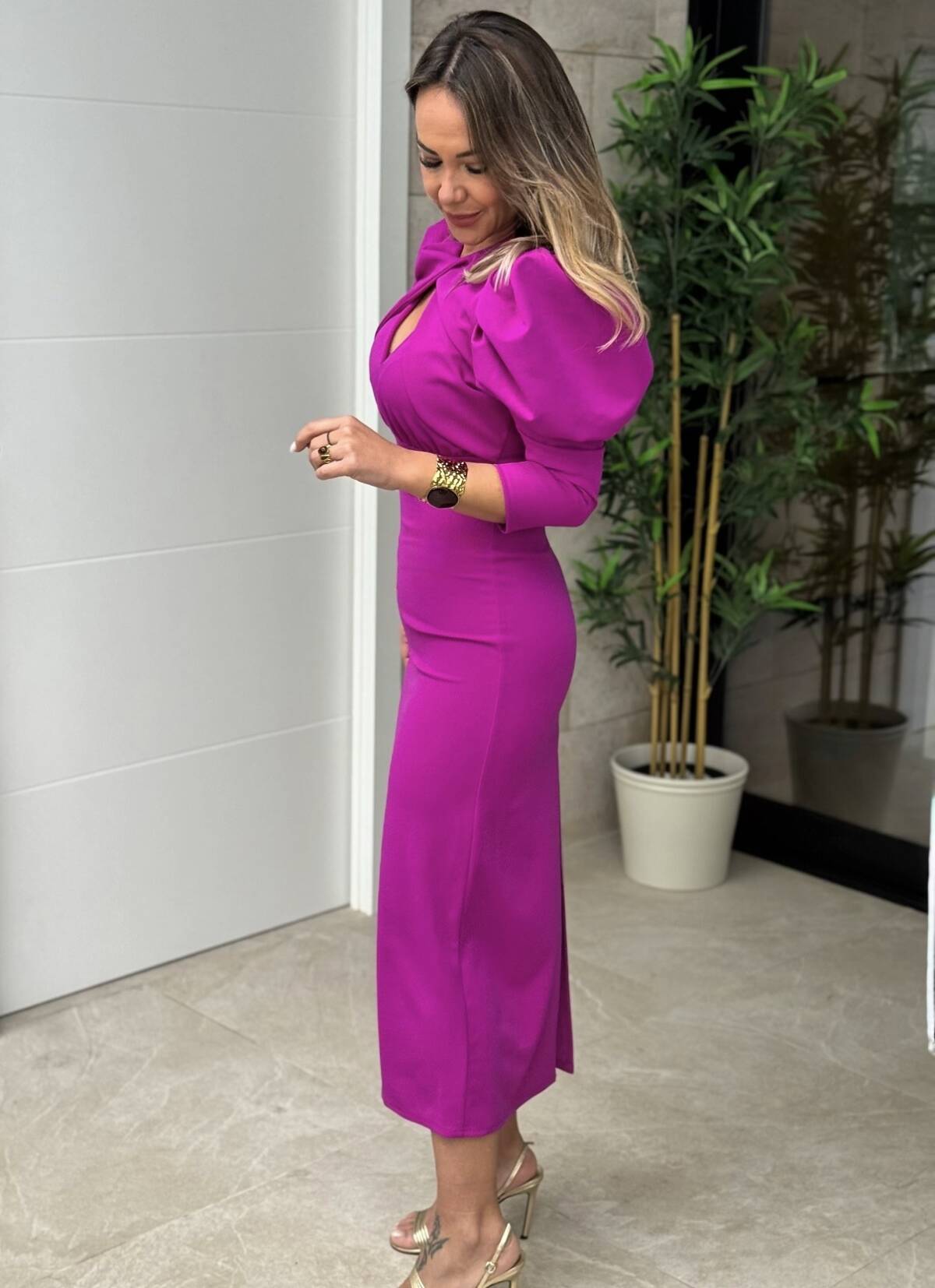 Vestido Laia Buganvilla - Imagen 8