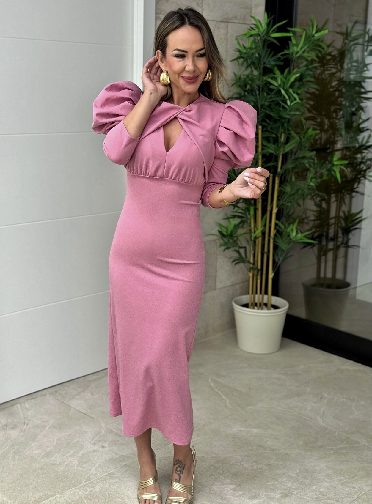 Screenshot Vestido Laia Rosa - Imagen 1