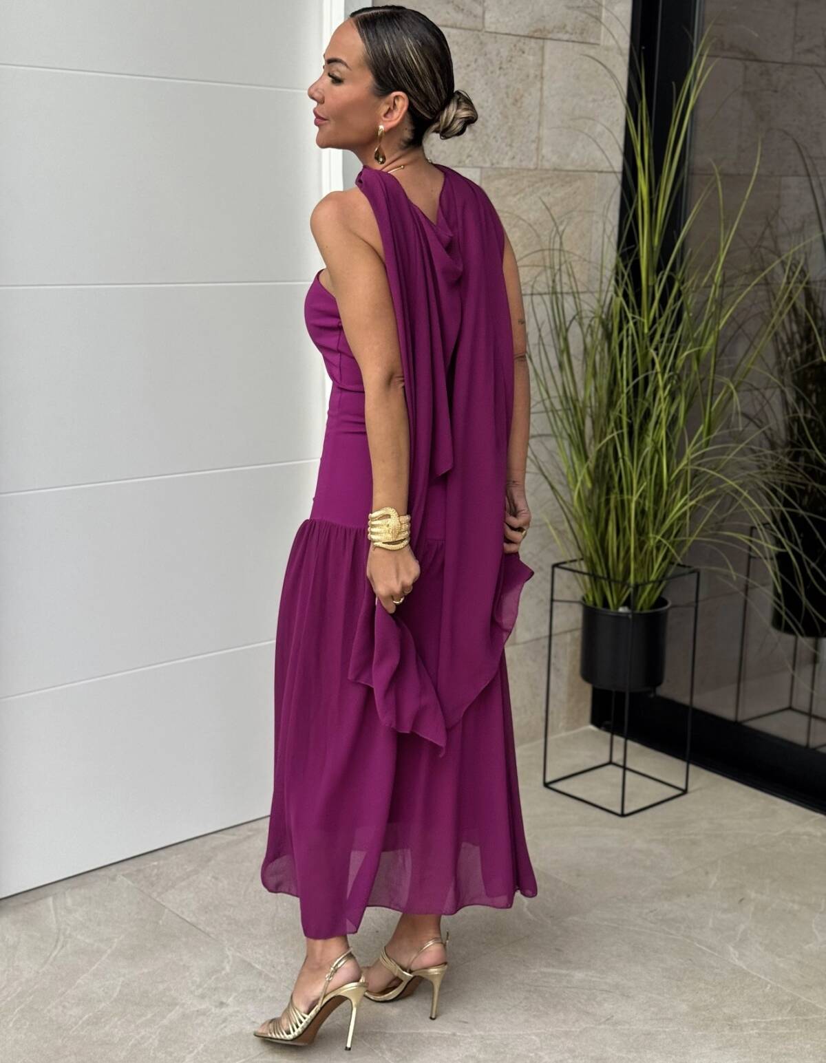 Vestido Irina Buganvilla - Imagen 5