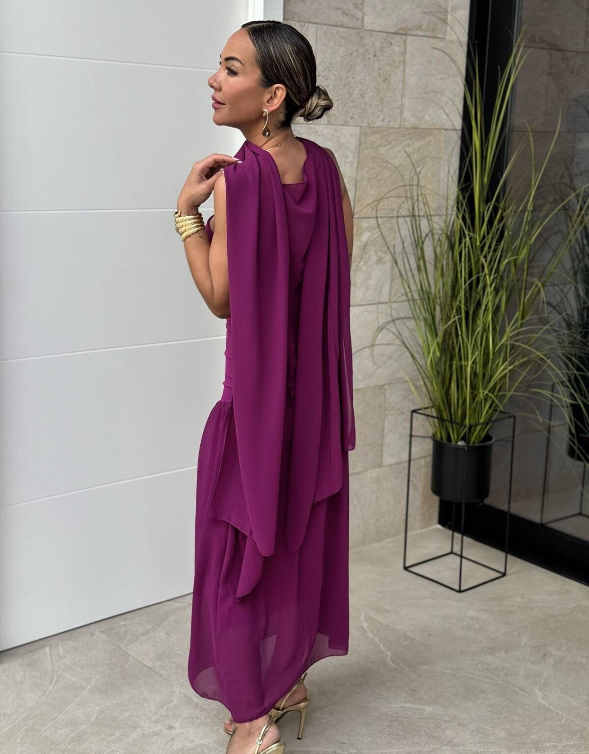 Vestido Irina Buganvilla - Imagen 2