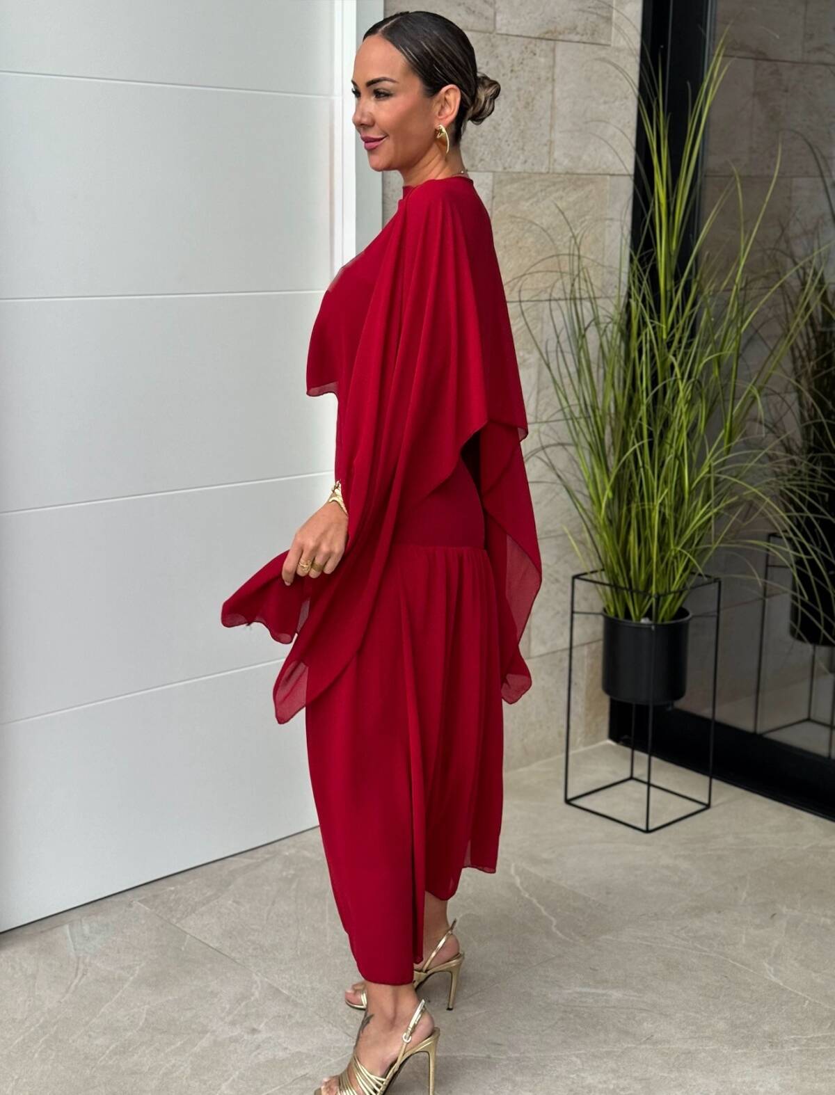 Vestido Irina Cereza - Imagen 6