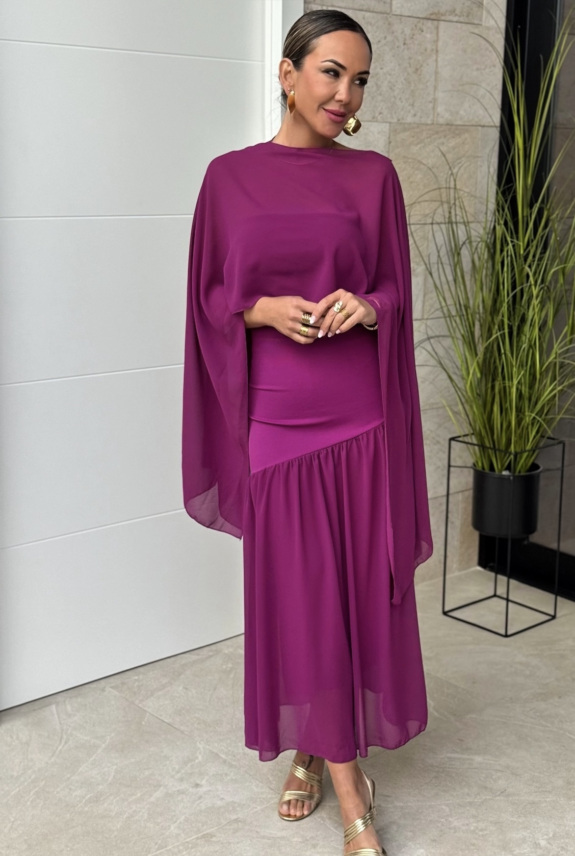 Screenshot Vestido Irina Buganvilla - Imagen 1