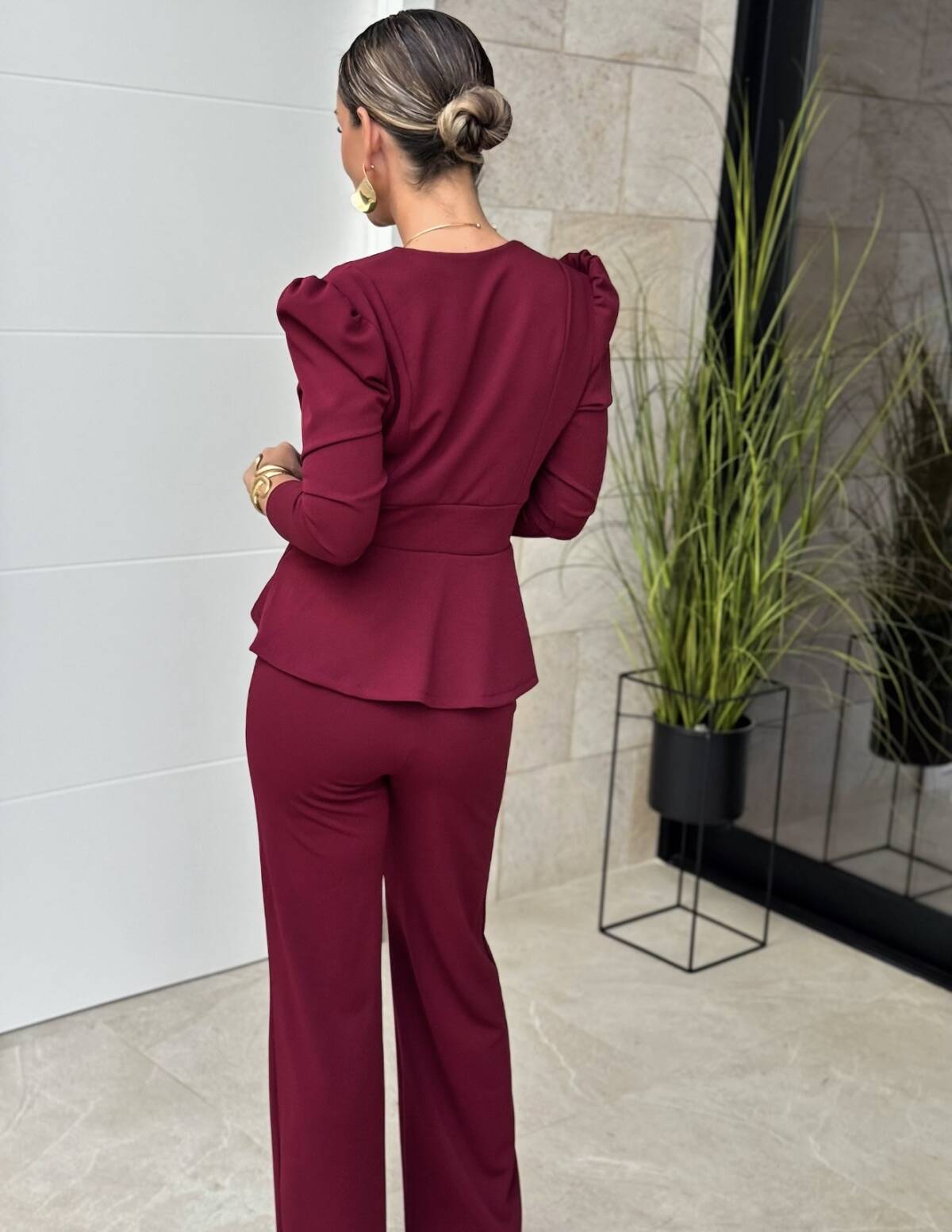 Conjunto Botones Burdeos - Imagen 6