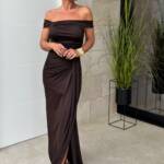 Vestido Louisa Marrón