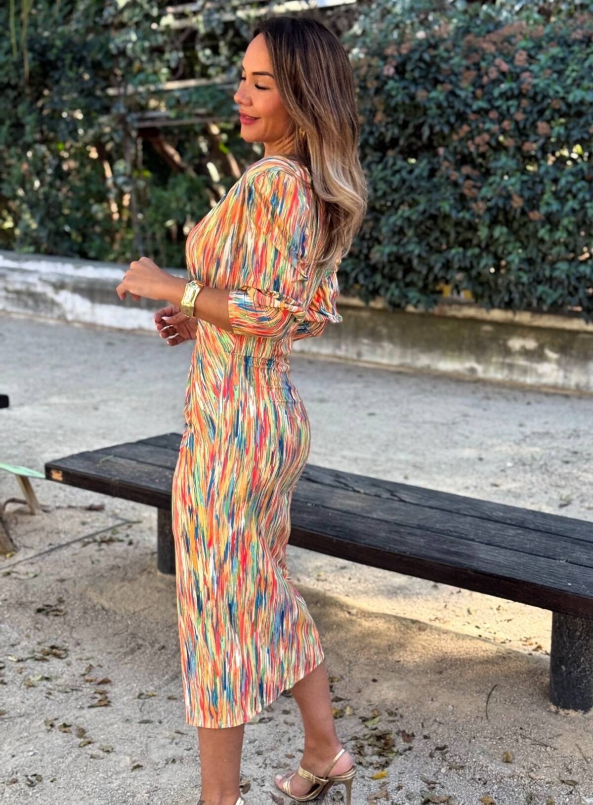 Vestido Camila Estampado - Imagen 4