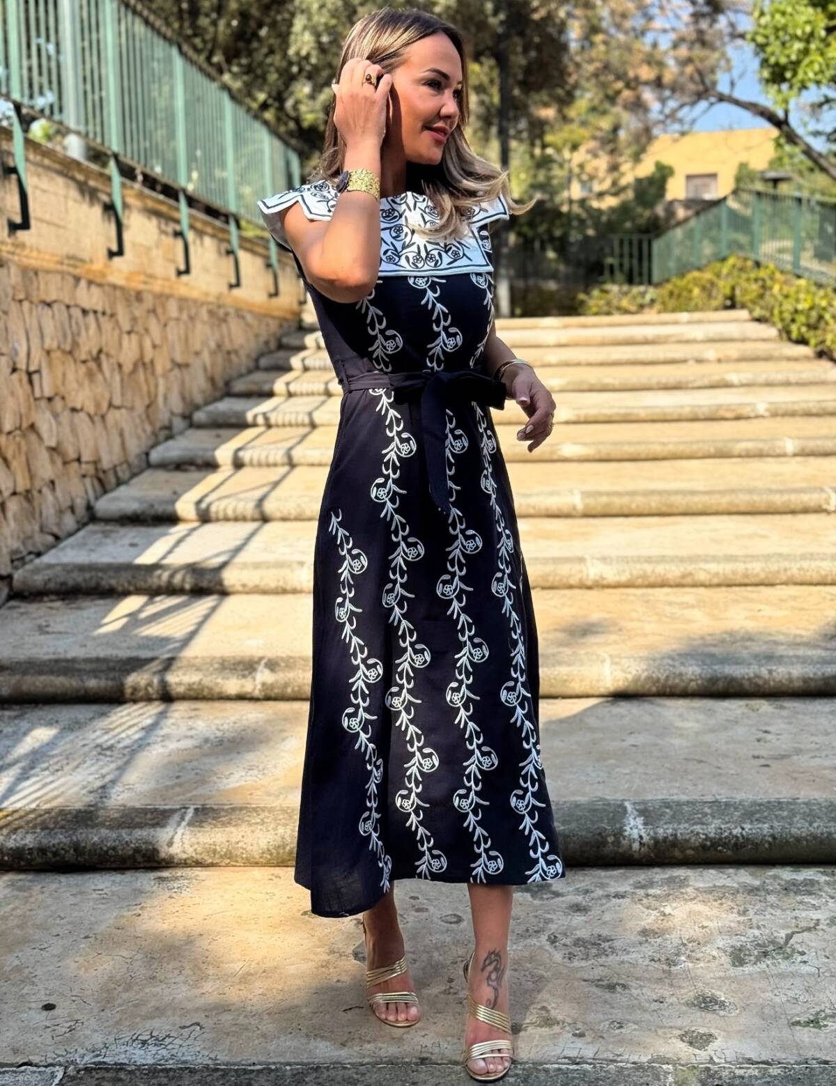 Vestido Babero Marino - Imagen 2