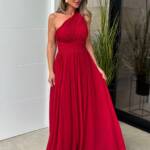 Vestido Roma Rojo Cereza