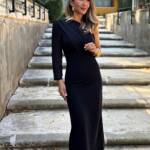 Vestido Flora Marino