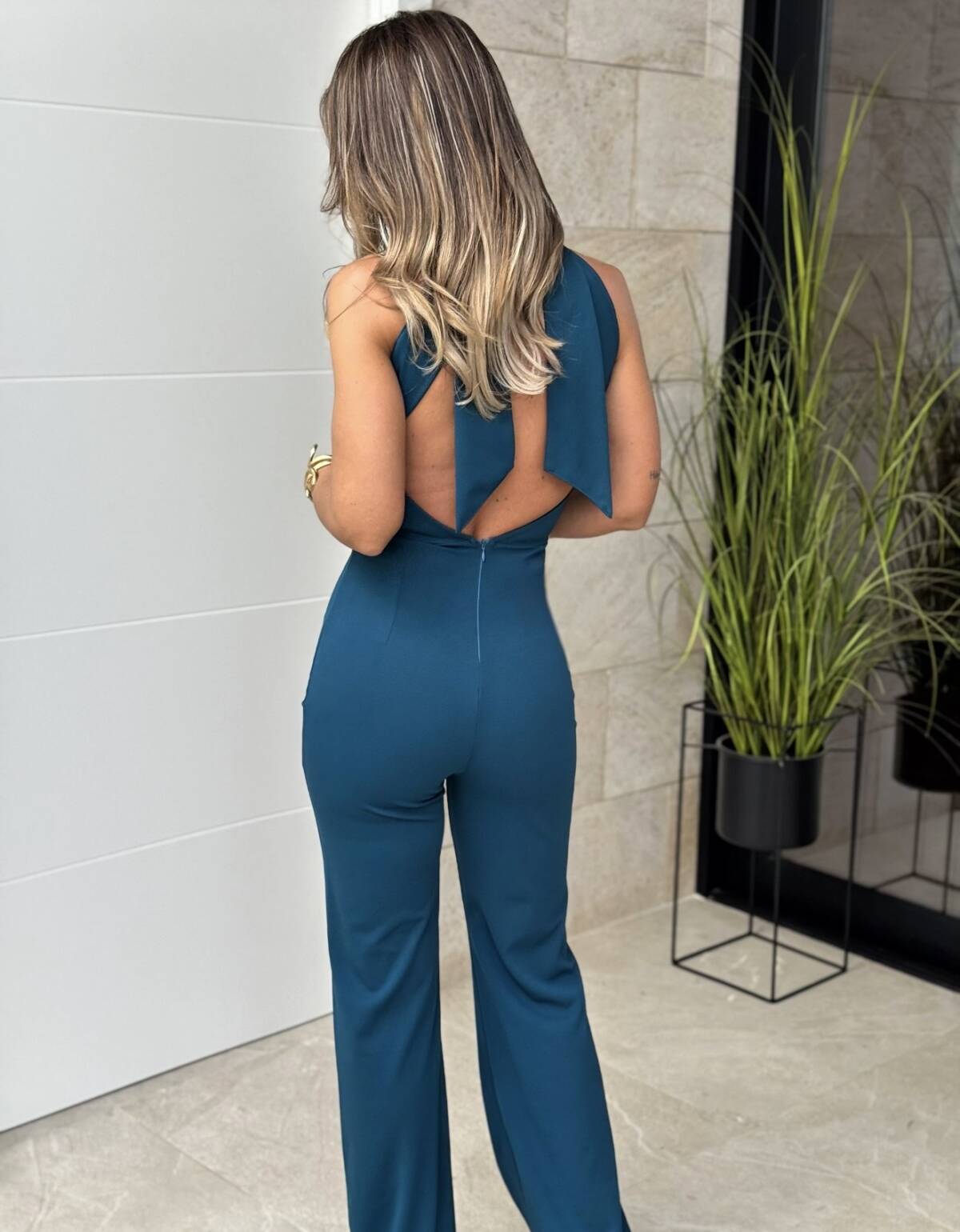 Mono Largo Solapas Petroleo - Imagen 5