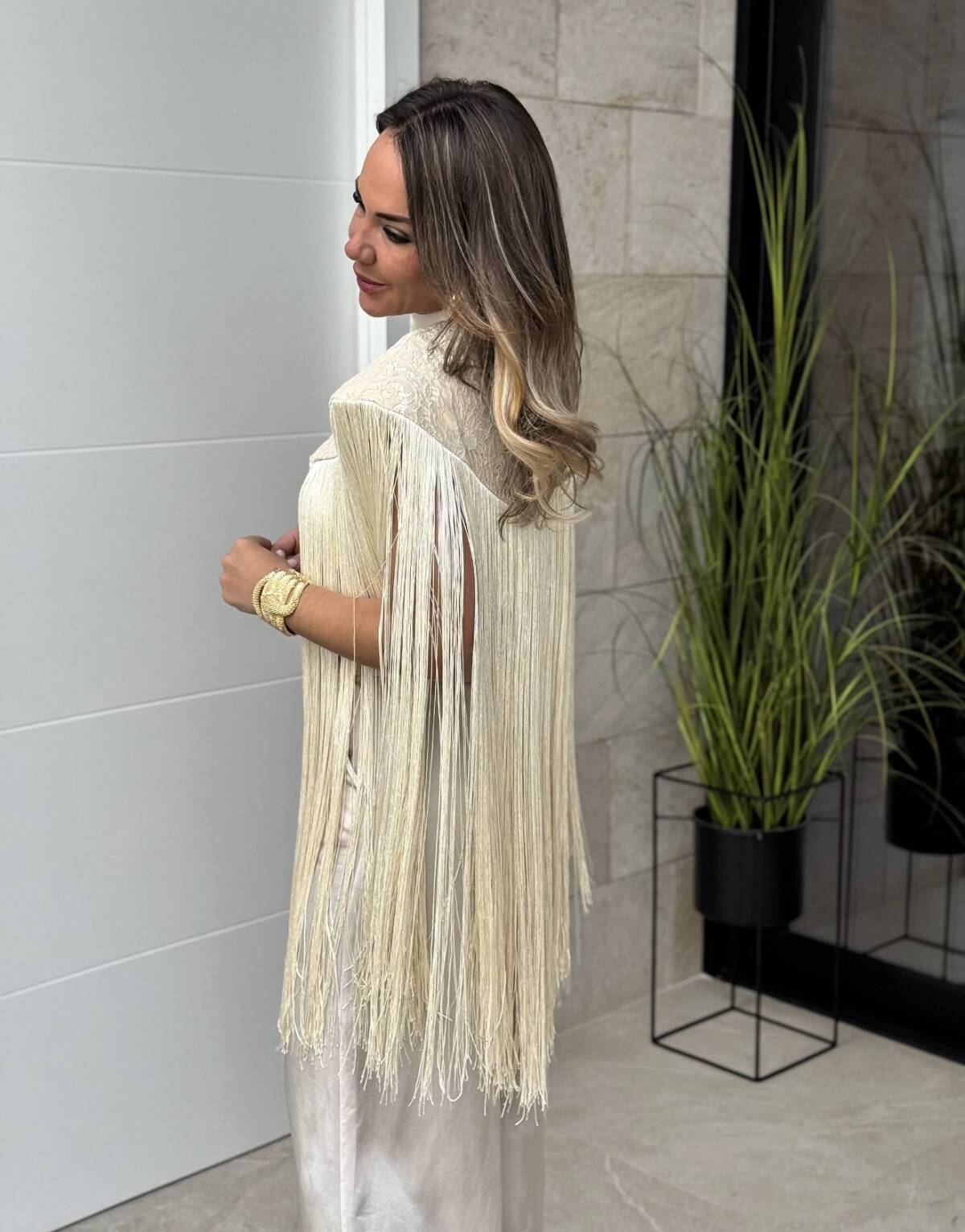 Capa Flecos Beige - Imagen 11