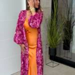 Conjunto Vestido Lencero Caftan