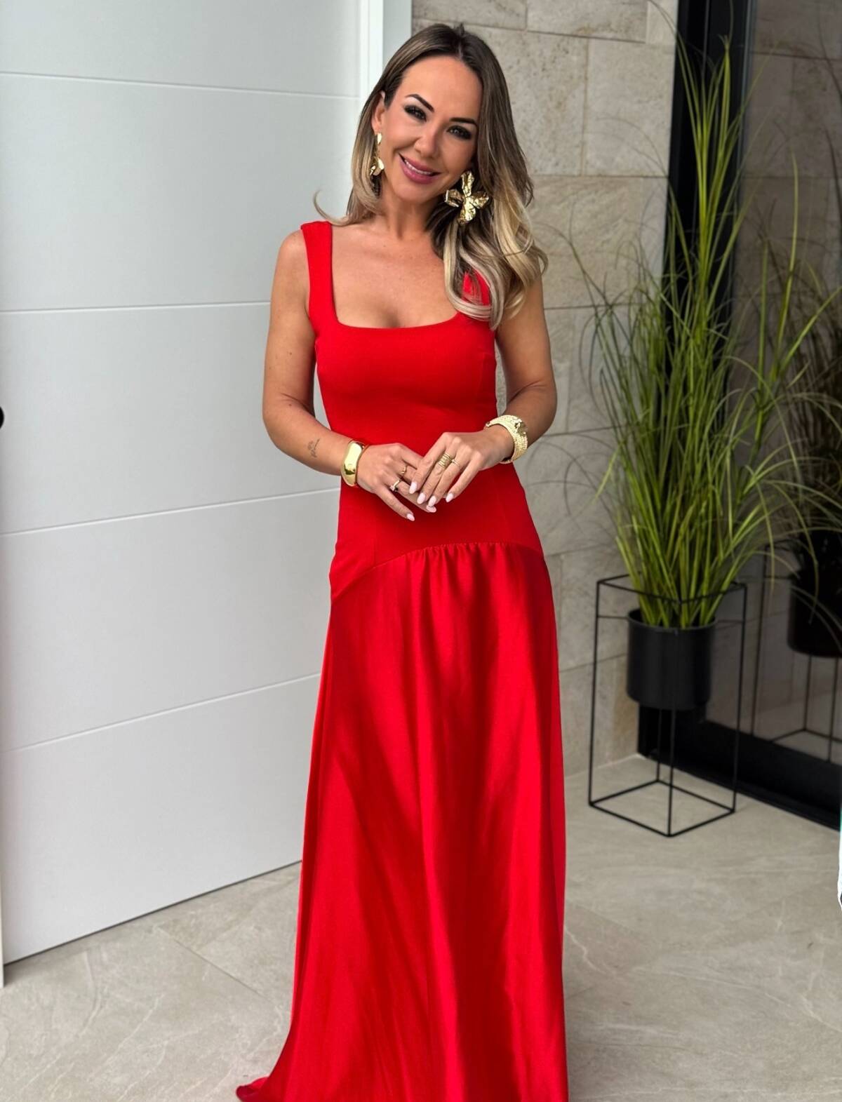 Vestido Palazzo Rojo - Imagen 10