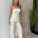 Conjunto Palabra de Honor Lunar Blanco