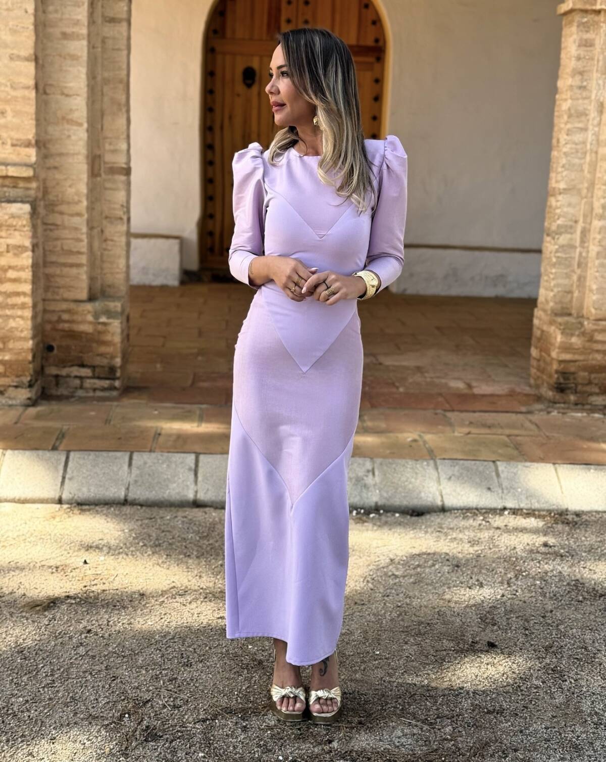 Vestido Lya Lila - Imagen 2