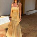 Vestido Lunar Fular Amarillo