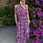 Vestido Vega Buganvilla