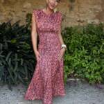Vestido Julia Coral Buganvilla