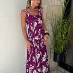 Vestido Lena Buganvilla Blanco