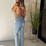 Top Halter Taupe