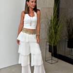 Top Halter Blanco