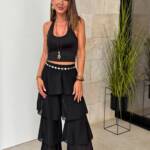 Top Halter Negro