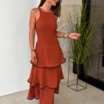 Vestido Malabar Teja