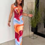 Vestido Enma Buganvilla
