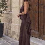 Vestido Enma Marrón