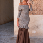 Vestido Lume Marrón