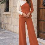 Conjunto Bicolor Teja