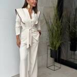 Conjunto Solapas Beige