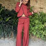 Conjunto Contraste Teja