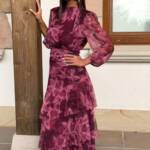 Vestido Armonía Buganvilla