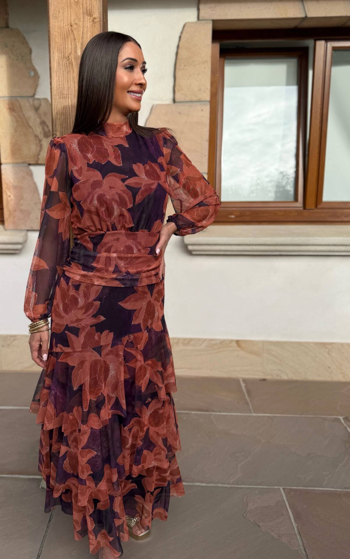 IMG_1845 Vestido Armonía Morado - Imagen 1