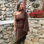 Vestido Prado Marrón