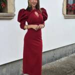 Vestido Diana Cereza