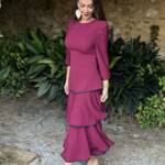 Vestido Malabar Burdeos